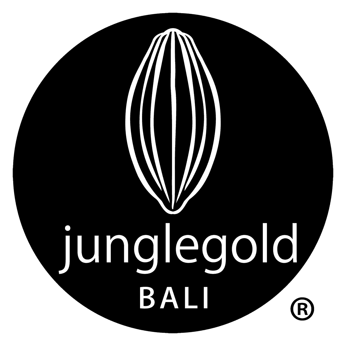 logo Junglegold - Dark chocolate 64% with cacao nibs and sea salt - INDONESIA