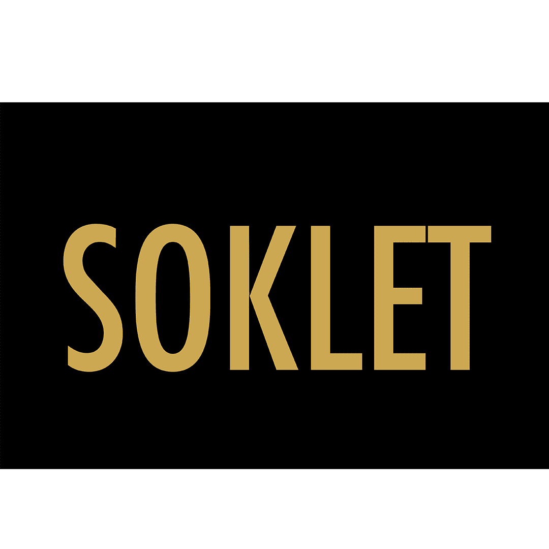 logo Soklet - Chocolat noir 100% - INDE